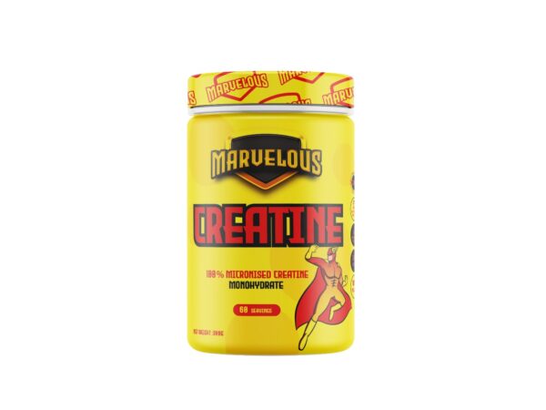 كرياتين مارفيلوس نيوتريشن ٣٠٠ جرام ٦٠ جرعة creatine Monohydrate micronized Marvelous 300 gm 60 serve بدون نكهة