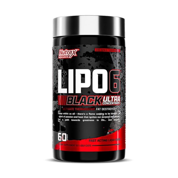 ليبو 6 بلاك ألترا كونسينتريت – 60 كبسولة Lipo-6 Black Ultra Concentrate – 60 Capsules