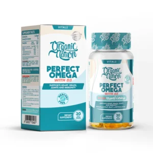 بيرفكت اوميجا 3 - 30كبسولة اورجانيك نيشن