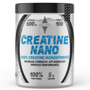 كرياتين ازجارد نيوتريشن ٣٠٠ جرام ٦٠ سكوب creatine Monohydrate micronized Azgard 300 gm 60 serve